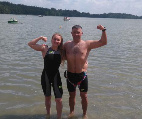 Hania Bakuniak i Piotr Biankowski czyli open water w Polsce